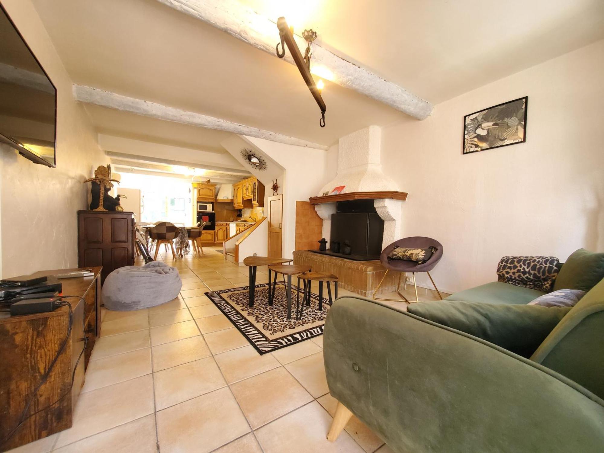 Agreable Maison De Ville Avec Patio Sigean Eksteriør billede